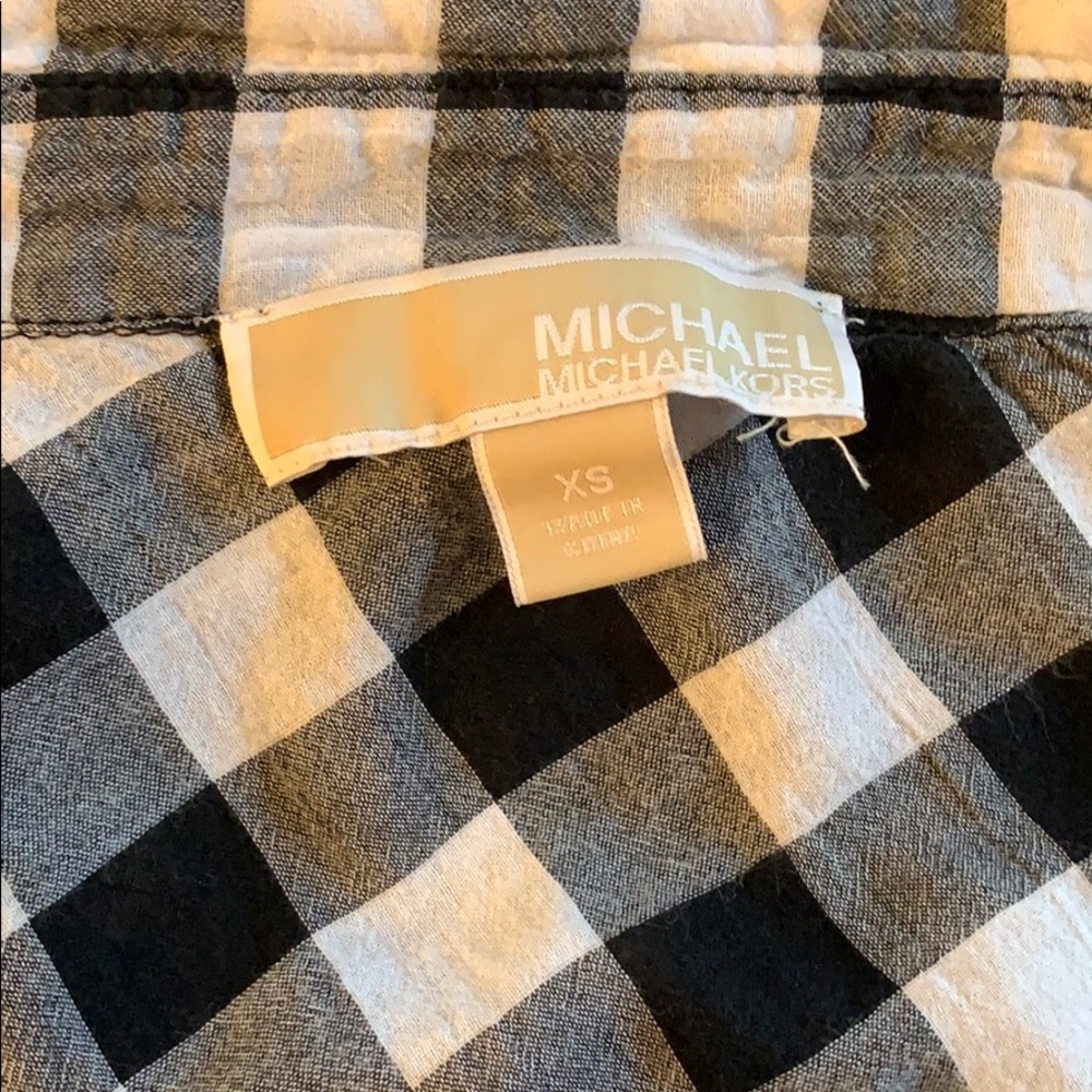 Michael Kors Button Up Top